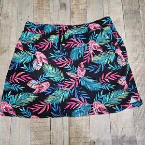 Croft & Barrow Tropical Knit Skort Size Medium
